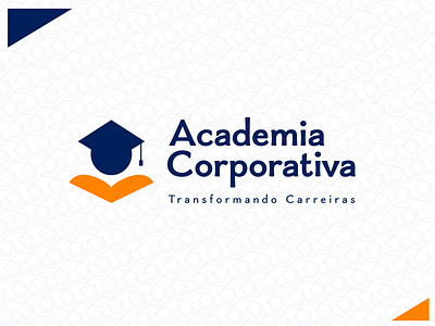 Academia Corporativa brand communication design employees graphic design brand logo