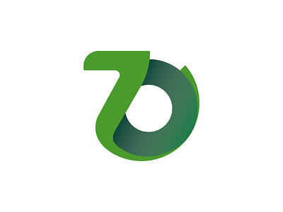 70th sign brand communication design employees graphic design brand logo