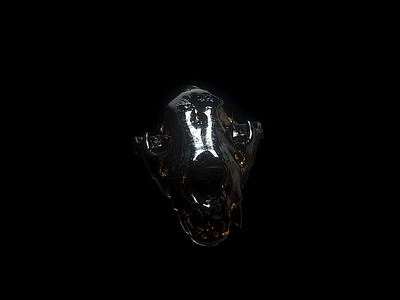 Lion Skulls 3d animation c4d cinema 4d design lion loop motion motion design motion graphics octane octane render skulls