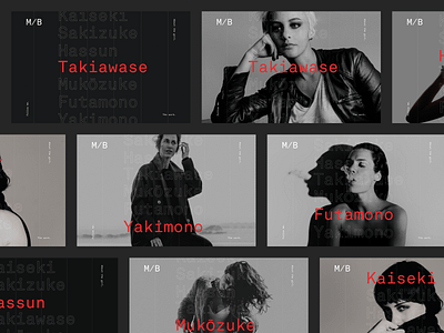M/B Portfolio-Screens animation concept design desktop fullscreen photograhy portfolio portraits screens sketch typography ui ux web