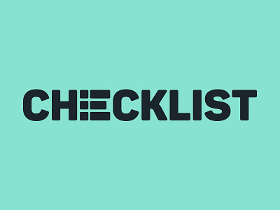 Checklist // Expressive Typography checklist design expressive typography graphic design notes typography
