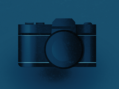 Camera Illustration | Dribbble Debut