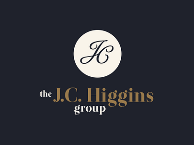 The J.C. Higgins Group logo branding classic financial logo logo
