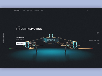 Drone Landing Page