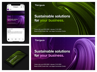 Targus – CES 2020 Client Invites branding corporate corporate branding corporate design corporate identity design graphicdesign graphics layout layout design photoshop trade show tradeshow