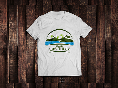 IDENTIDAD VISUAL PARA GRANJA "LOS TULES". graphicdesign imagotipo vector art