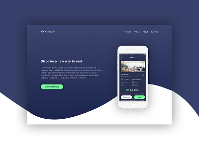 Renteasy landing page