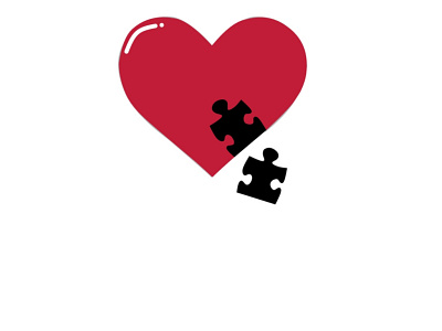 Puzzle heart logodesign logos puzzle puzzle game puzzles vektor