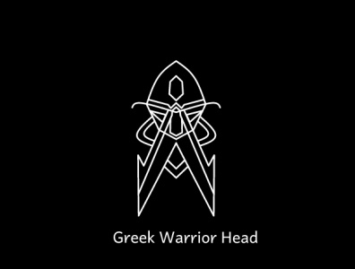 Proyek 89 Warrior Head logo logodesign