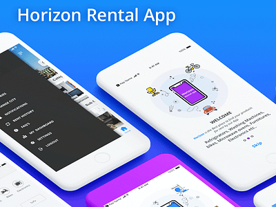 Horizon Rental App mobile apps native apps