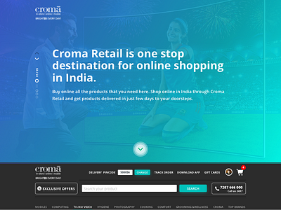 Croma Redesign b2b b2c croma cx e commerce redesign ux