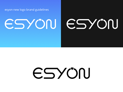 esyon logo new branding logo design