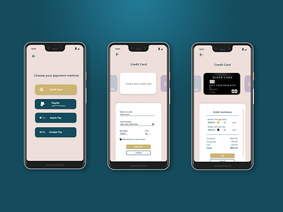 Daily UI - Credit Card Checkout