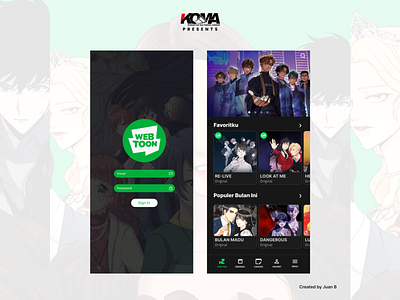 Webtoon Redesign