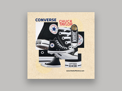 Converse Social Media Ad advertisement branding design graphic design illustration