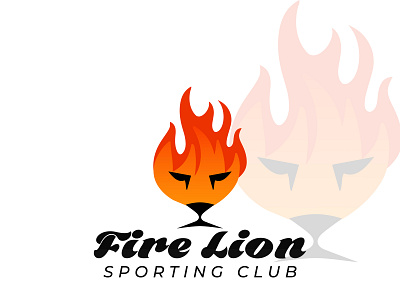 Fire Lion Sporting Club Logo best logo branding creative design graphic design illustration logo visual
