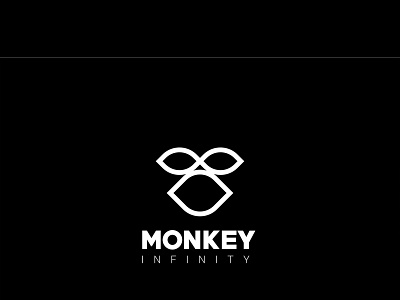 Monkey Infinity Logo 2d logo