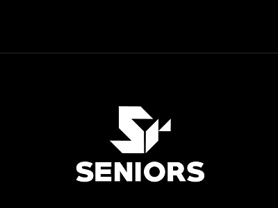 SENIOR Bar Club Wine logo flat logo