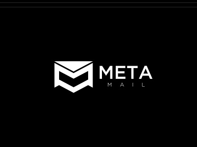 META MAIL LOGO flat logo
