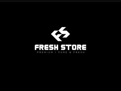 Fresh Store Logo flat logo