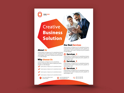 business flyer design