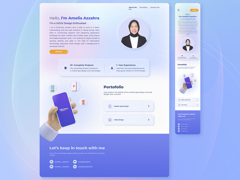 Web Profile designs, themes, templates and downloadable graphic ...