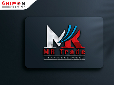 MR Trade International design logo mr logo mrti mrti logo shipon design shipondesign