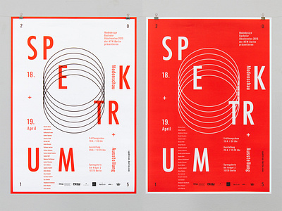 Spektrum branding poster design