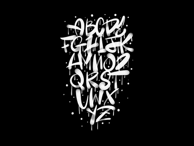 spunky design graffiti graffititype illustration lettering art procreate typography