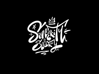 sincerity is scary graffiti lettering art procreate typography