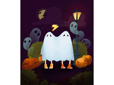 Happy Halloween illustration