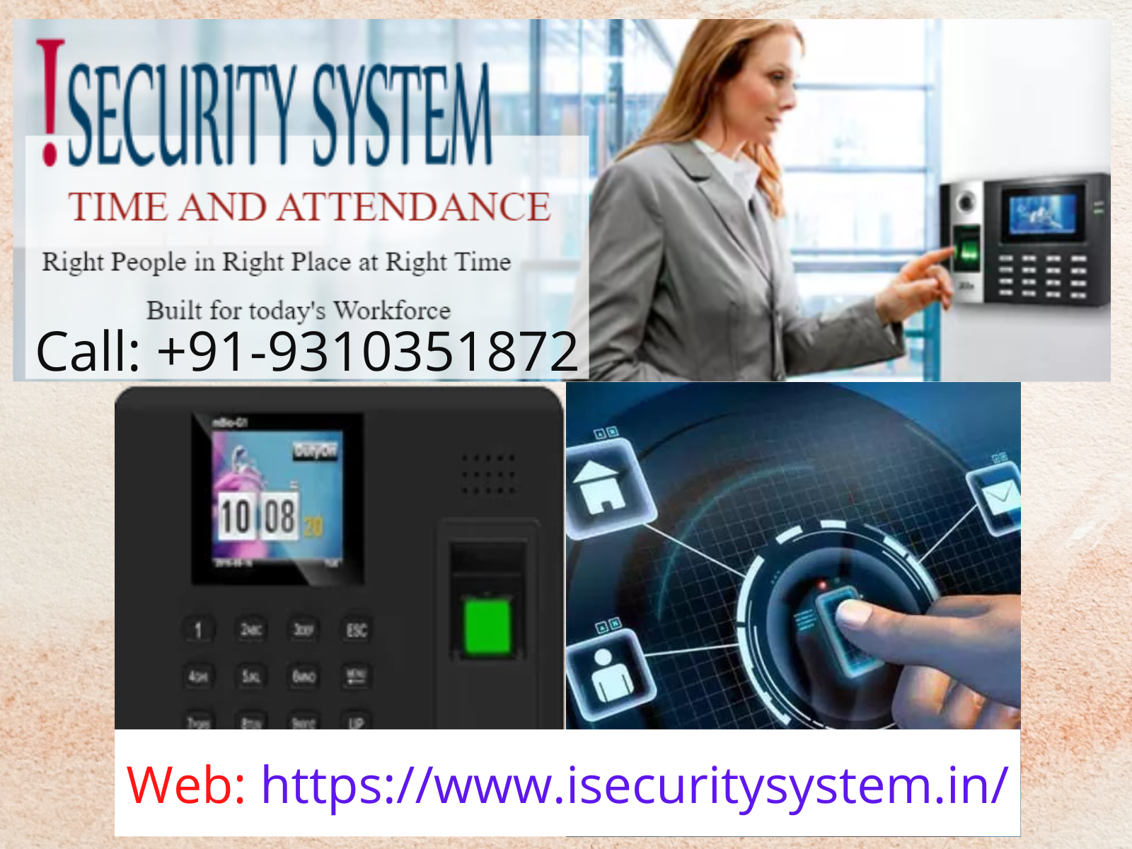 Attendance System in Gurgaon I Security System by I Security System