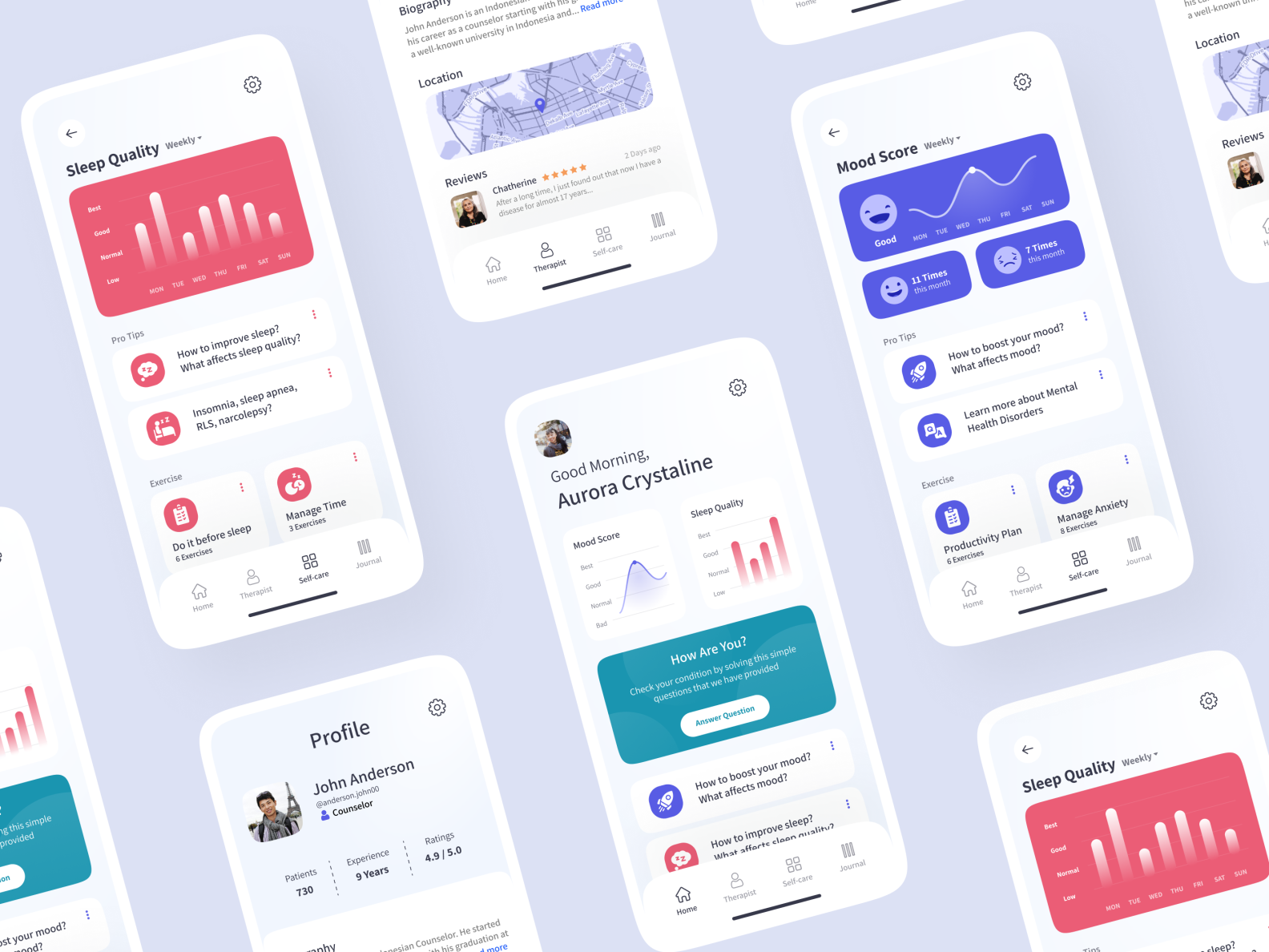 Impillo - Mental Health App by Padhang Satrio for Sobat.io on Dribbble