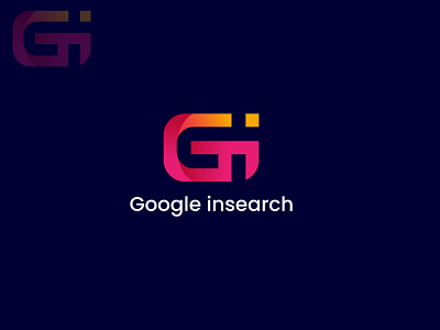 Google insearch logo design (G + I)