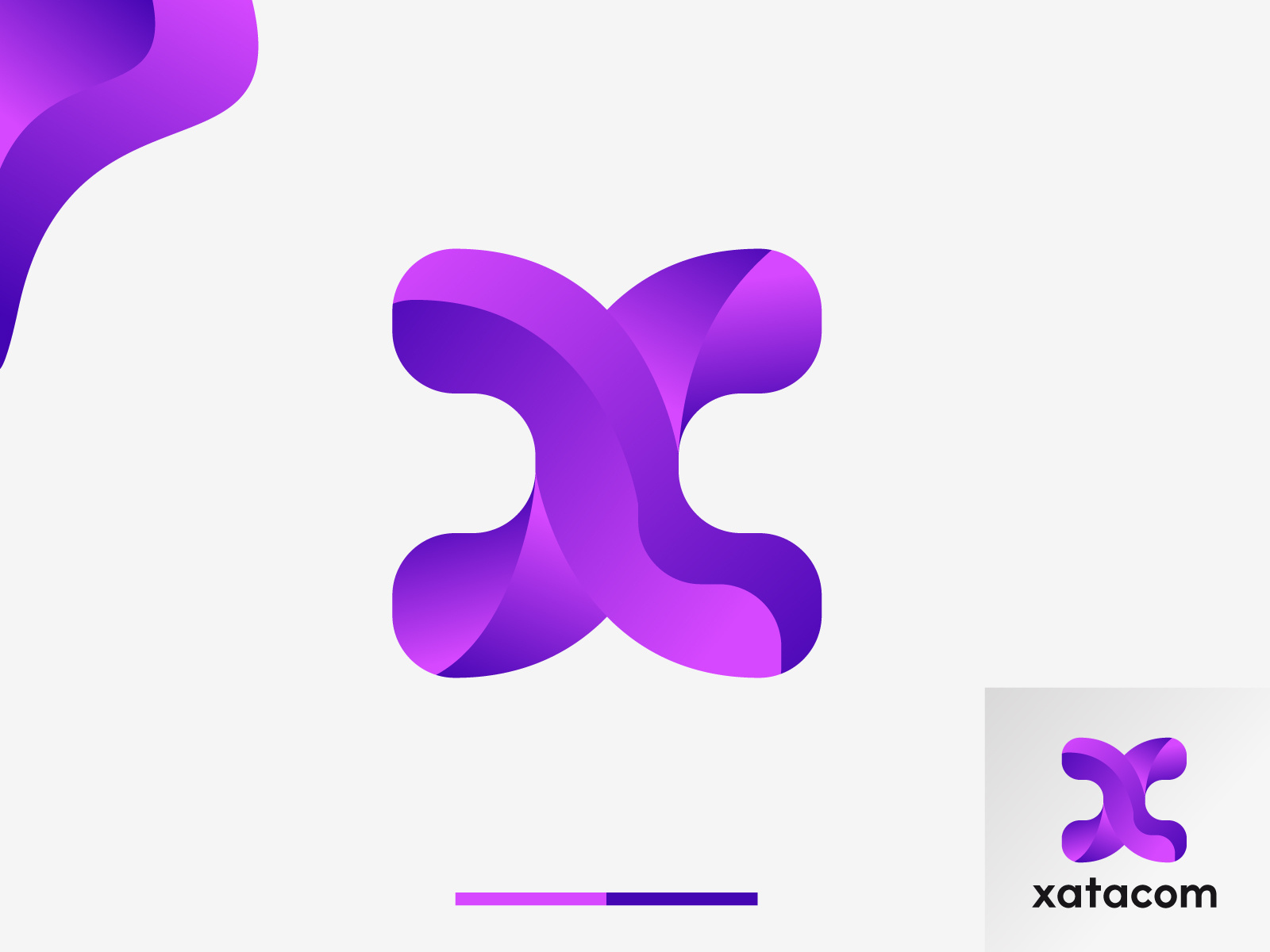 X letter logo mark, modern x logo by Anamul Hossen Logo & Branding