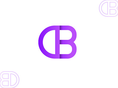B/D Logo Concept app art bd logo branding colorful concept design gradient icon lettermark logo logo concept logo mark logodesign logotype minimal modern ui unique