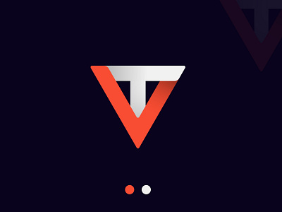 V/T Letter Combination Mark Logo