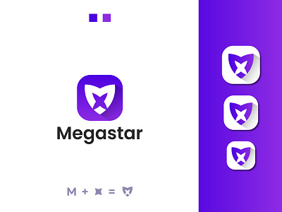 m Letter Logo