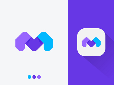 M Lettermark Logo | Modern Logo Design app logo best logo best logo maker brand identity branding branding design clean colorful logo creative logo icon letter mark logo creator logo designer logo maker logo mark m icon m letter logo m logo modern logo symbol