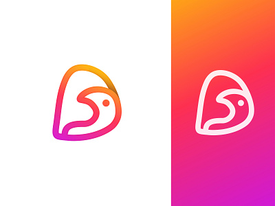 ( B + D + Bird ) Logo