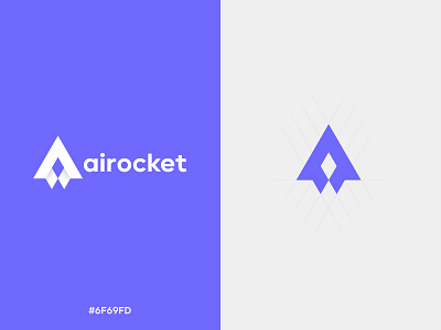 Rocket logo mark abstract astronaut branding consulting creativity design fly gaming letter mark logo logo designer logo mark negative space planet rocket logo spaceship symbol technology