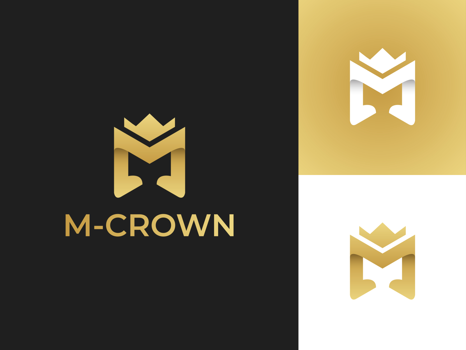 M Luxury Letter Logo, Luxury Brand Logo Design, Golden Logo, Royal, King  Crown Stock Vector - Illustration of business, graphic: 220934530