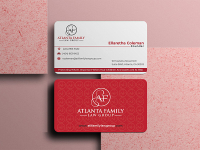 Law Family Business Card smart business card