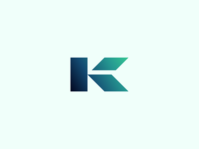 K branding logo