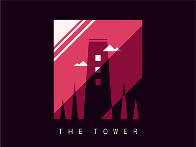 The Tower design illustration vector