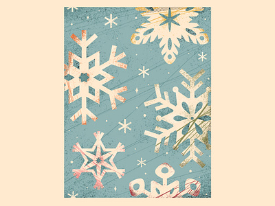 Snowflakes christmas2022 concept design flat greeting card happy new year 2023 illustration illustrator snow snowflakes texture vector winter time