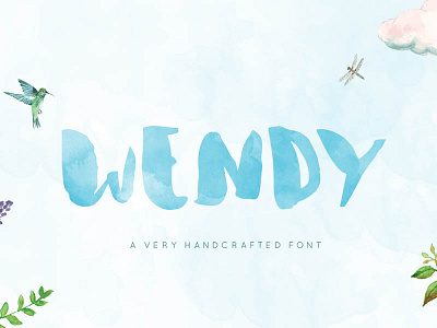 Wendy Script font fonts hand drawn typeface typefaces typography