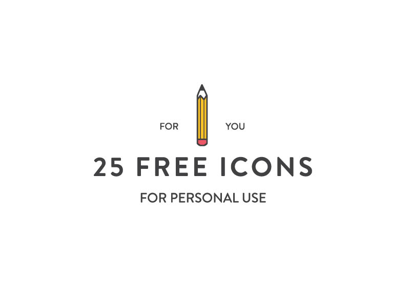 25 free icons