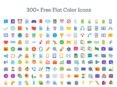 FREE!! 300 Editable Icons