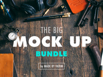 The Big Mock Up Bundle mock ups mockup promo images